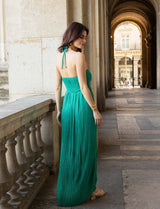 Vestido verde Hima