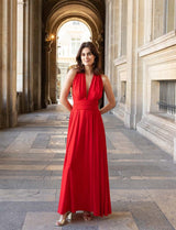 Robe rouge Annabella