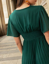 Loélia Emerald Dress