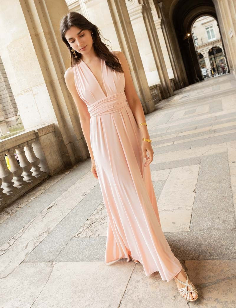 Robe multiposition rose Annabella
