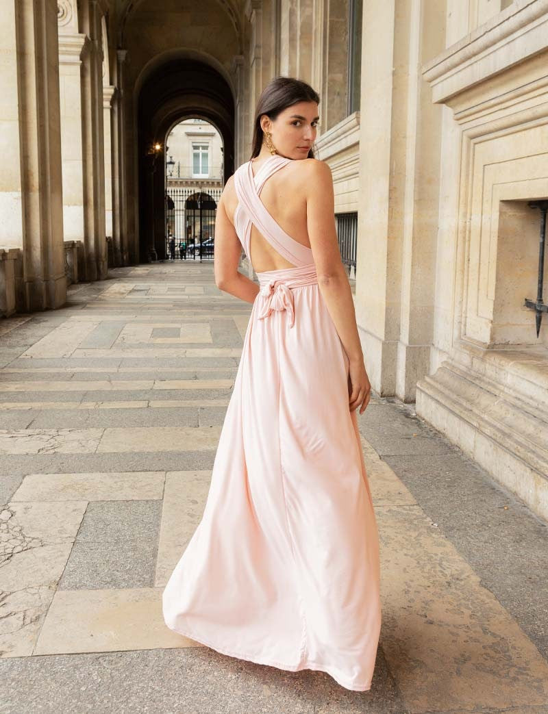 Robe multiposition rose Annabella