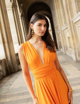 Robe orange Annabella