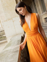 Robe orange Annabella
