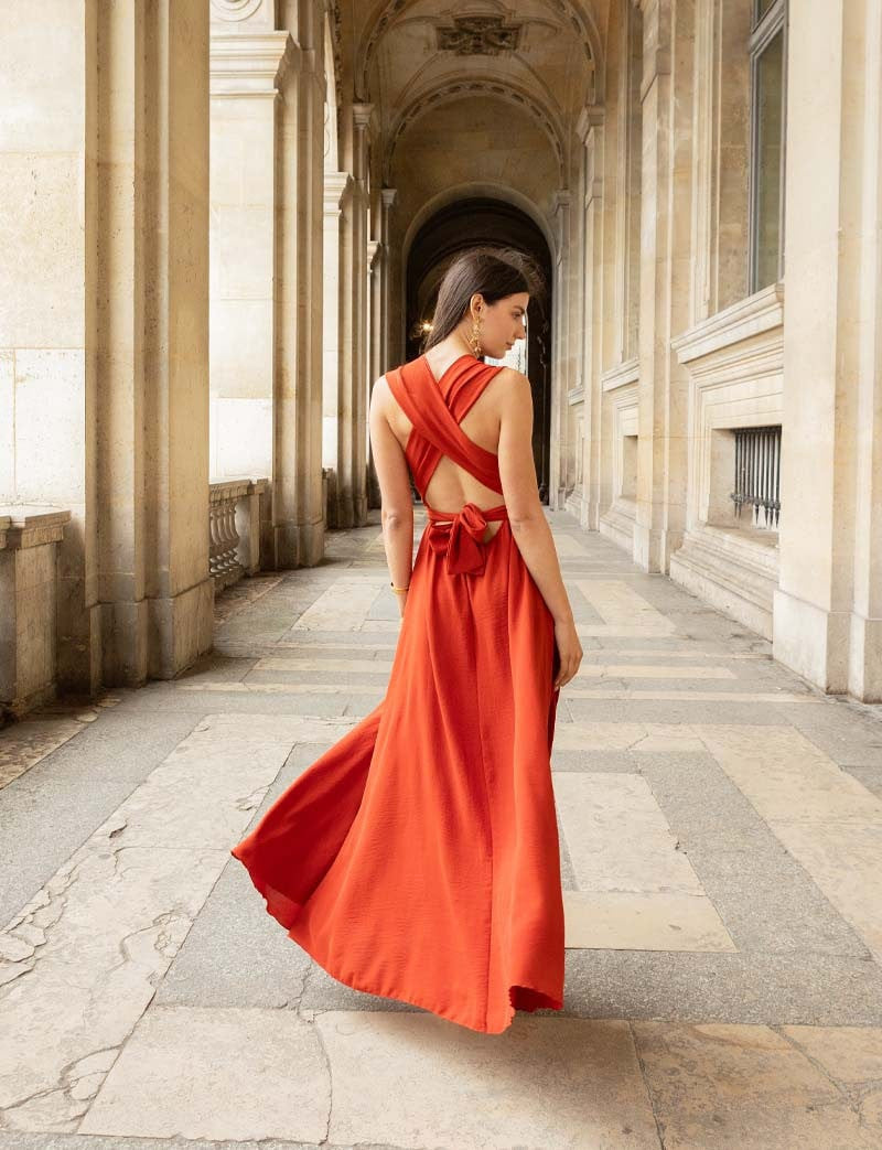 Robe terracotta Loriana