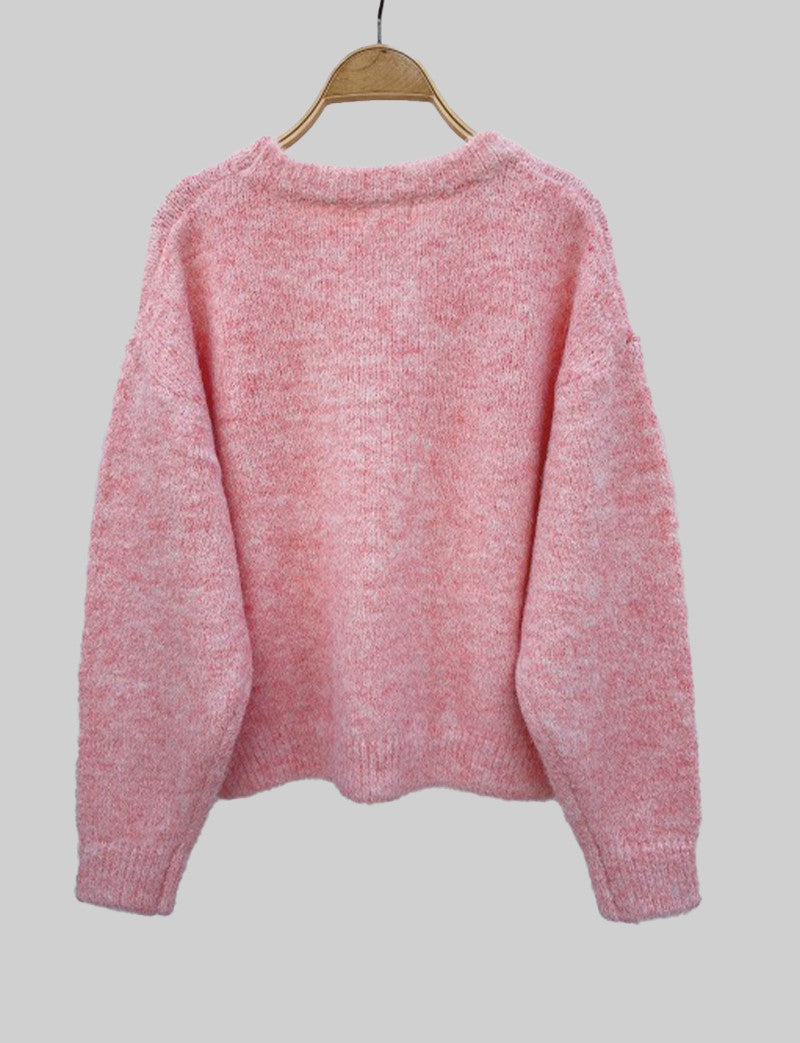 Willi heather pink sweater