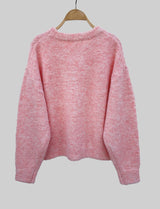 Willi heather pink sweater