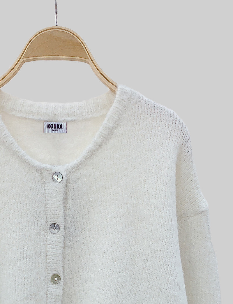 Gilet blanc Sami