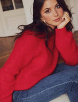 Edma red sweater