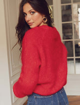 Edma red sweater