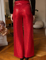 Pantalon rouge Petra
