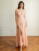 Robe rose poudré Layana