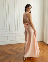 Robe rose poudré Layana