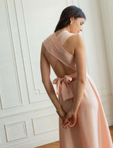 Robe rose poudré Layana