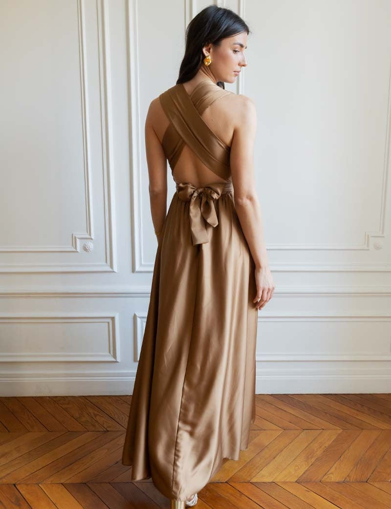 Layana bronze dress