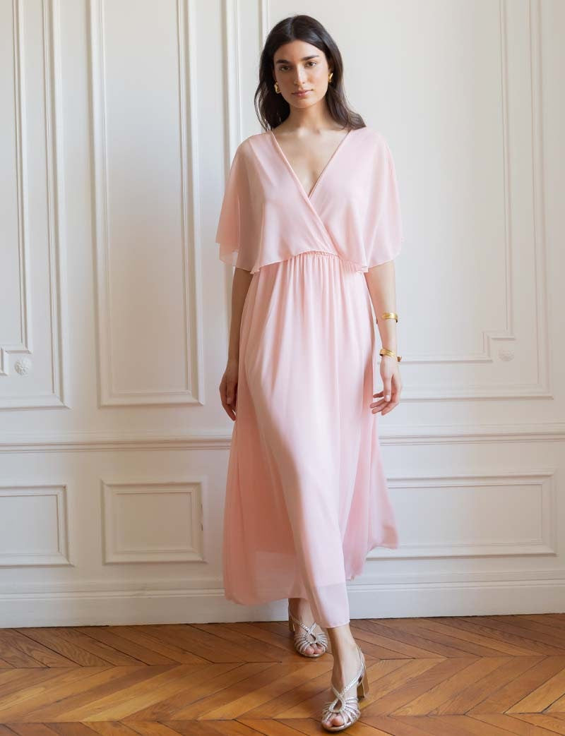 Vestido rosa Elvina