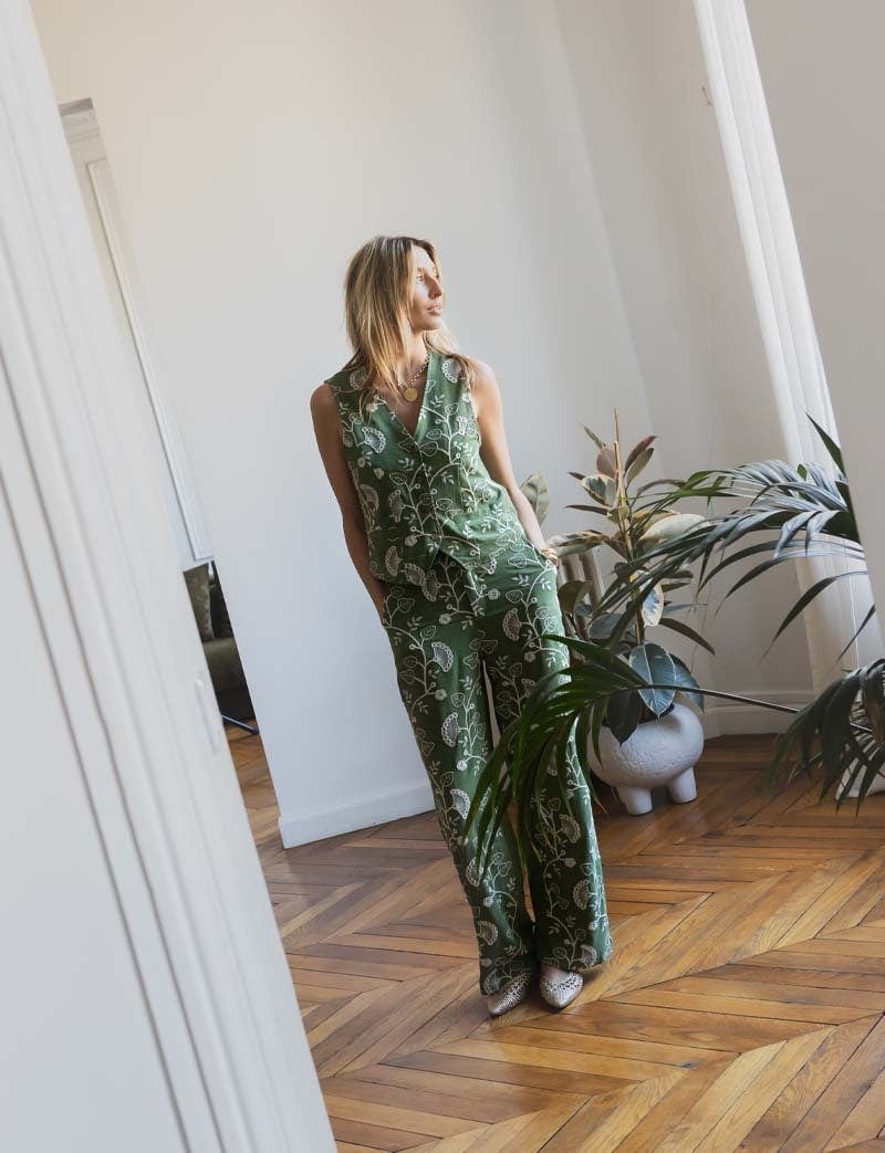 Pantalon olive Duomo