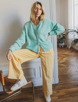 Gilet turquoise Sami