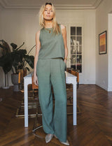 Combinaison olive Jade