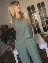 Combinaison olive Jade