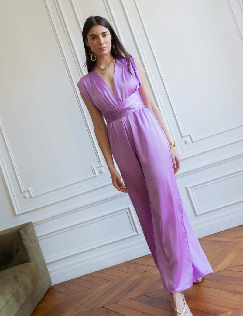 Combinaison lilas Maven