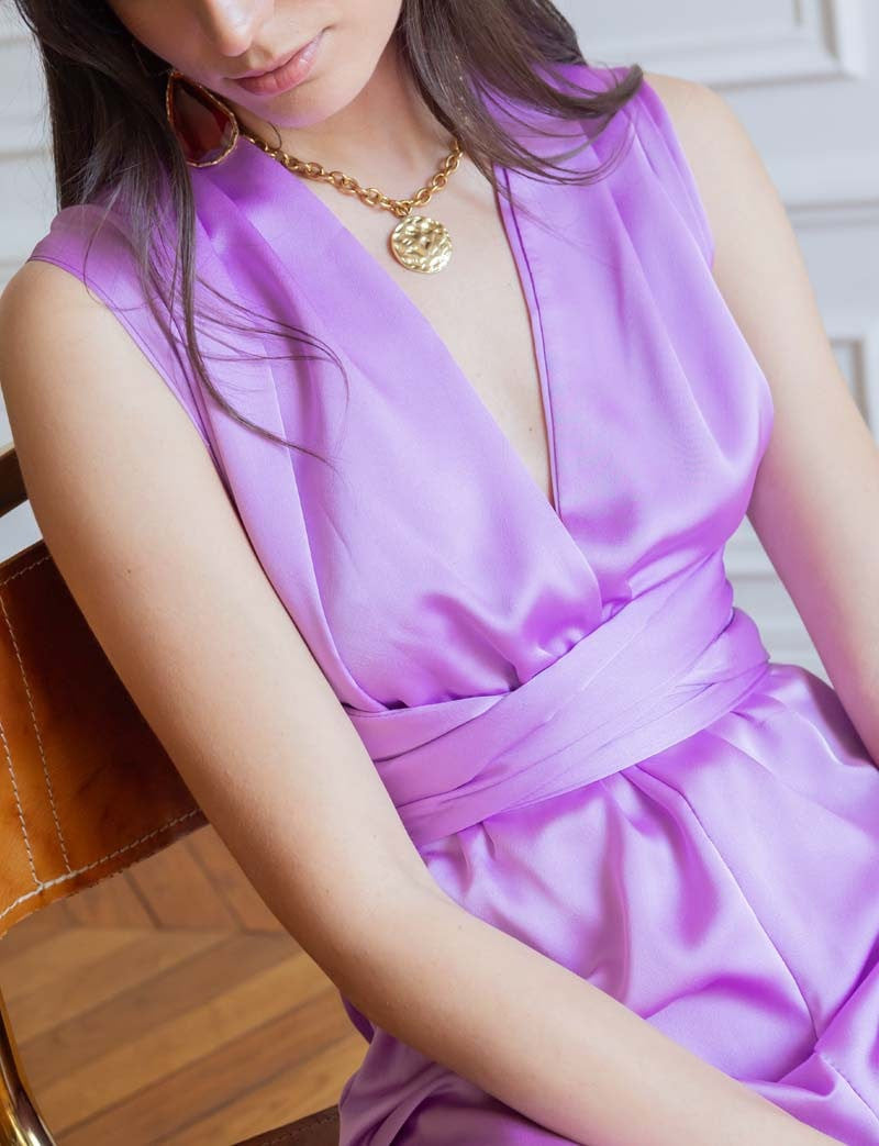 Combinaison lilas Maven