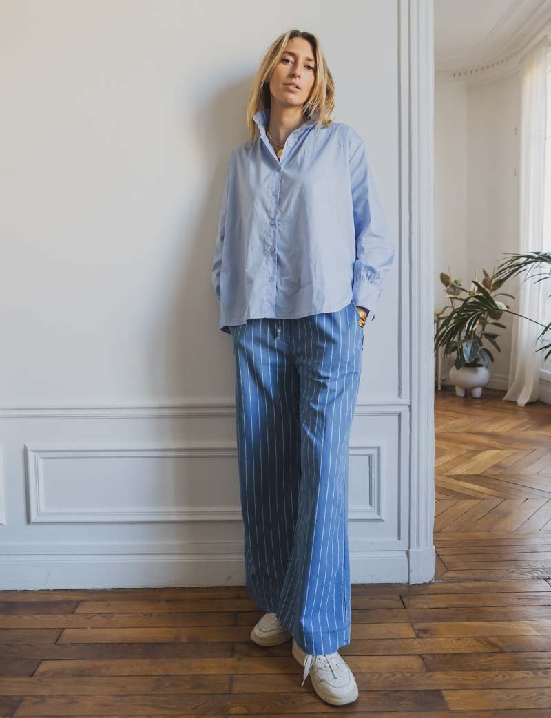 Pantalon à rayures Taya