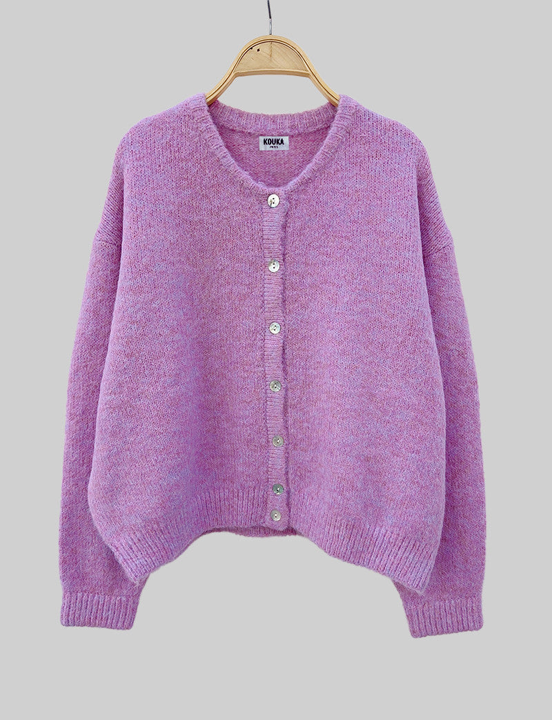 Gilet mauve Sami