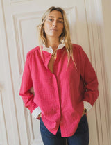 Chemise fuchsia Byba