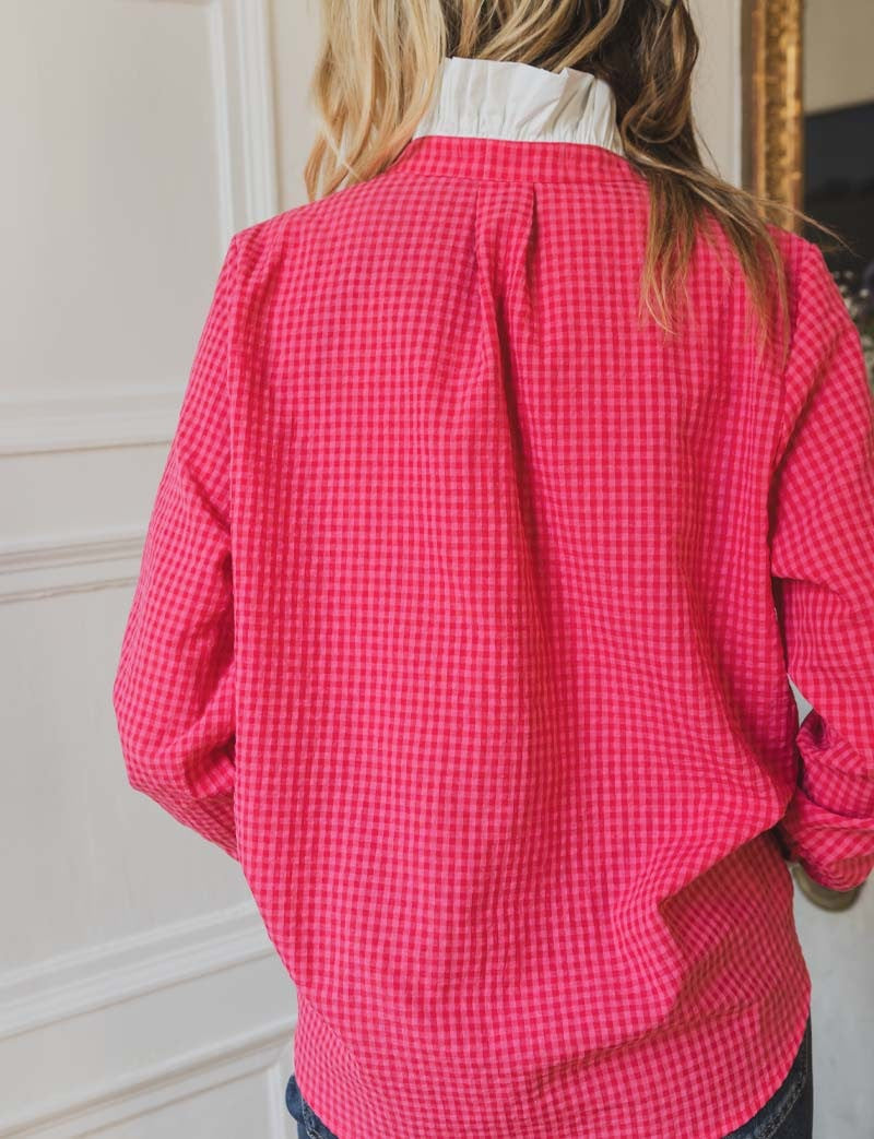 Chemise fuchsia Byba