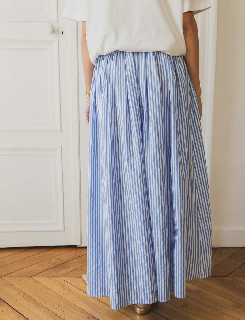 Jupe à rayures Bacci