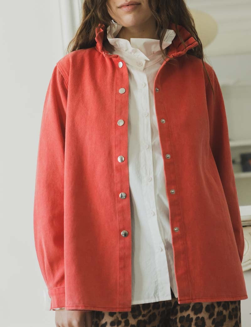 Veste rouge Belvo