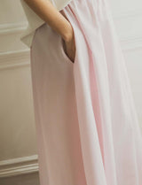 Jupe à rayures rose Orla