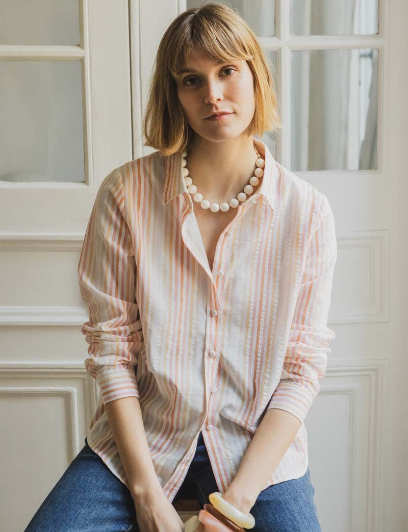 Chemise à rayures Ryne