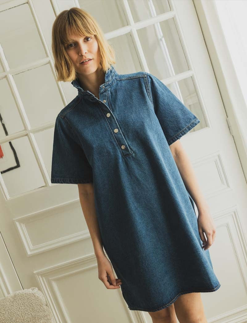 Robe en jean Raba