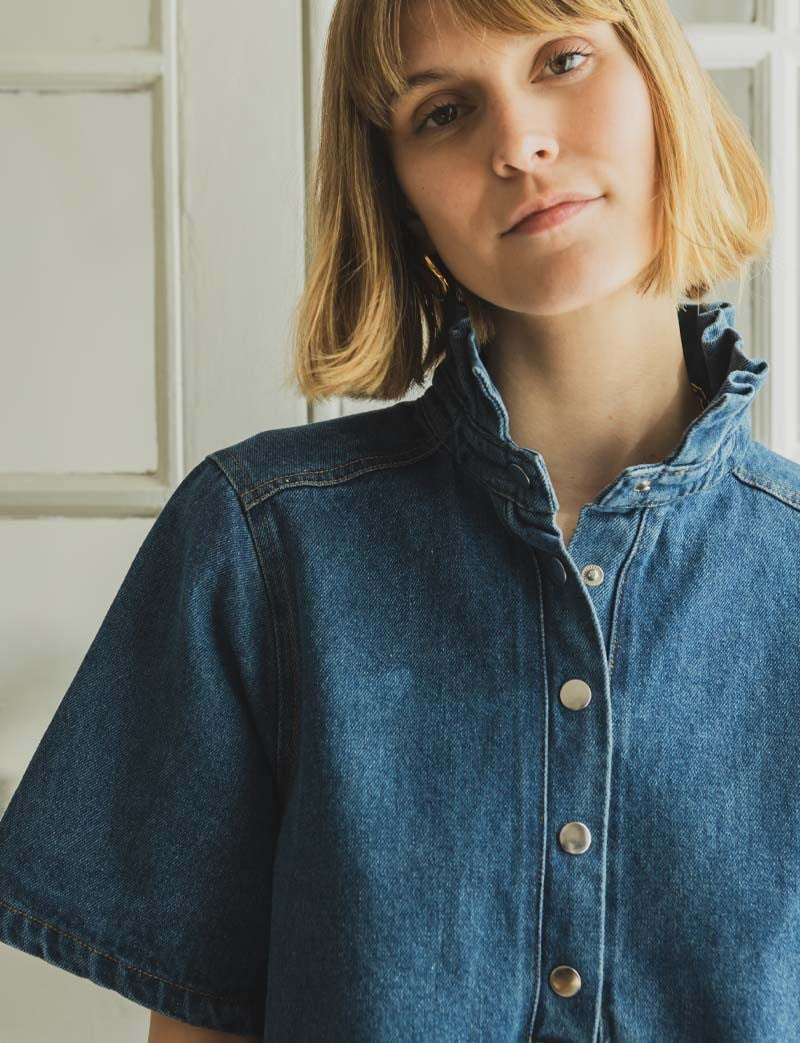 Robe en jean Raba