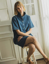 Robe en jean Raba