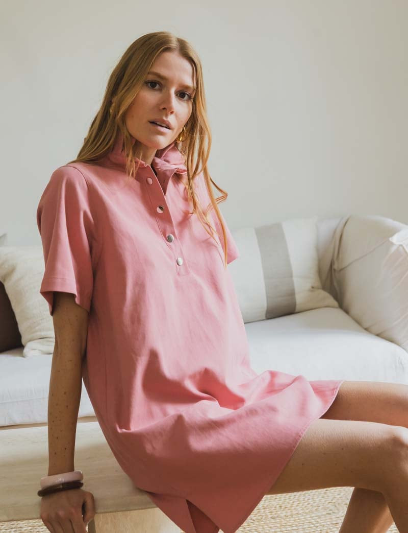 Robe rose Rica