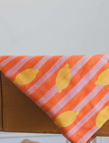 Foulard citron Yana