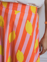 Yvelle multi-colored skirt