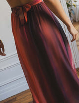 Sia terracotta dress