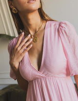 Vestido rosa Hilla