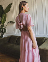 Vestido rosa Hilla