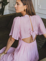 Vestido rosa Hilla