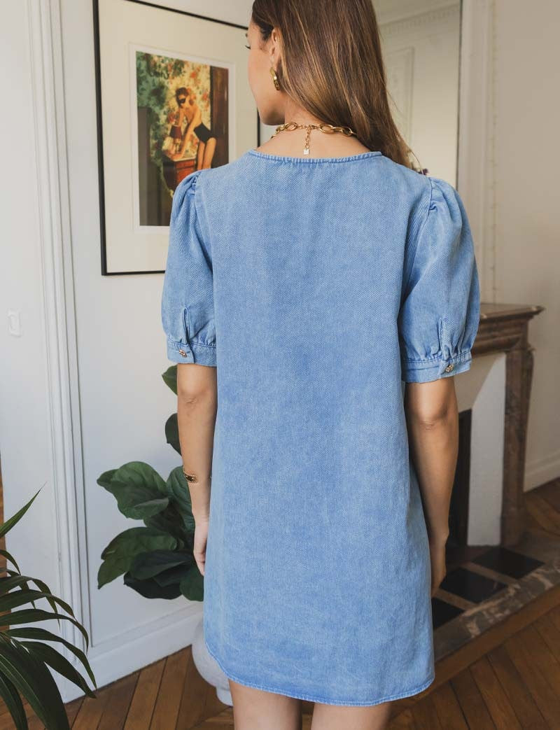 Robe en jean Remo