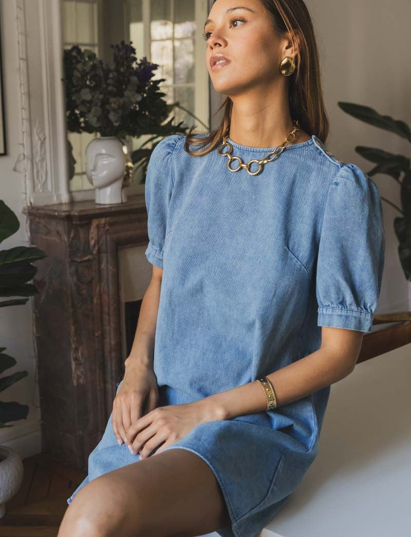 Robe en jean Remo