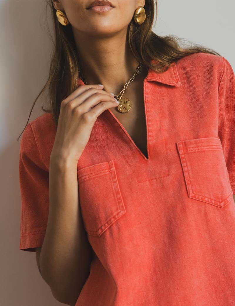Vestido rojo Monett