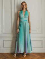 Robe turquoise Yasmin