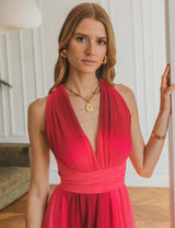 Robe fuchsia Rema
