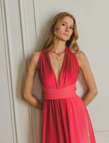 Robe fuchsia Rema