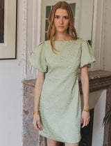 Vestido anis Licha